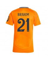 Real Madrid Brahim Diaz #21 Bortedrakt Dame 2024-25 Korte ermer